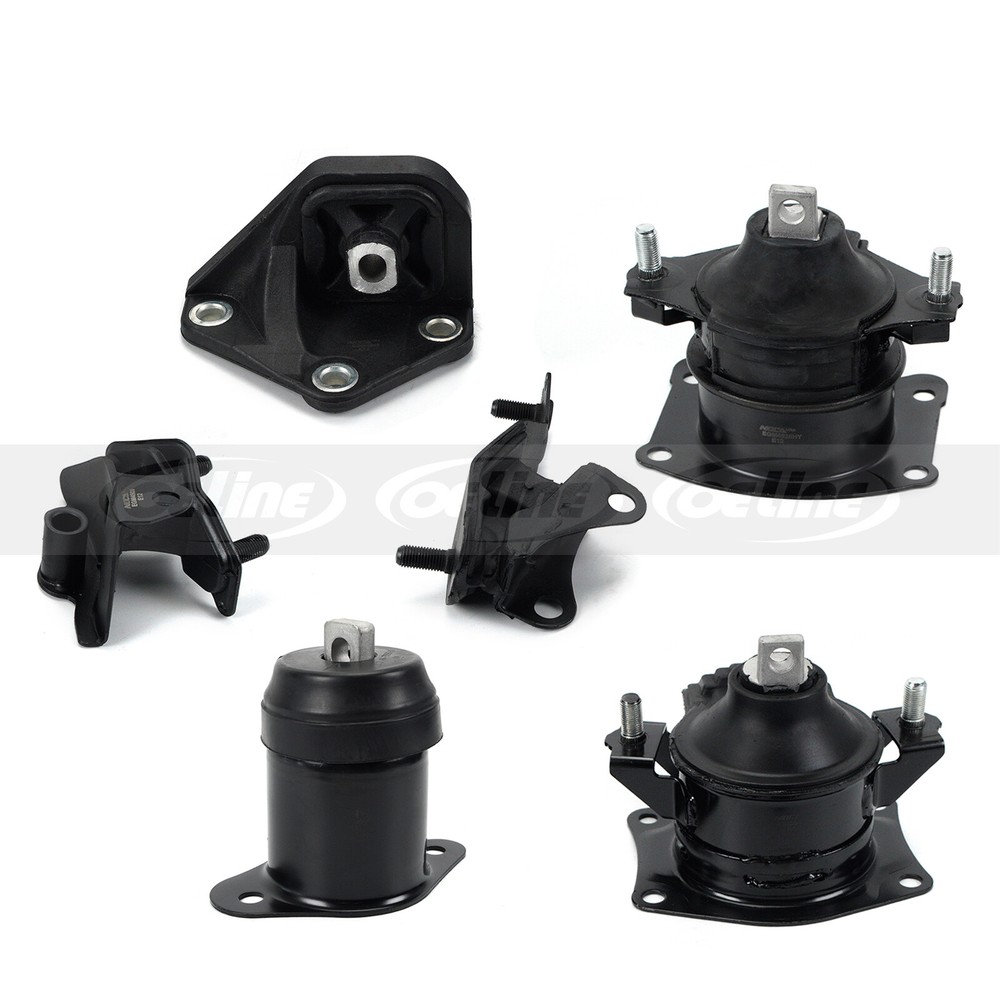 6x Engine Motor & Trans Mount Set for 2003-2007 Honda Accord 2.4L (Automatic)