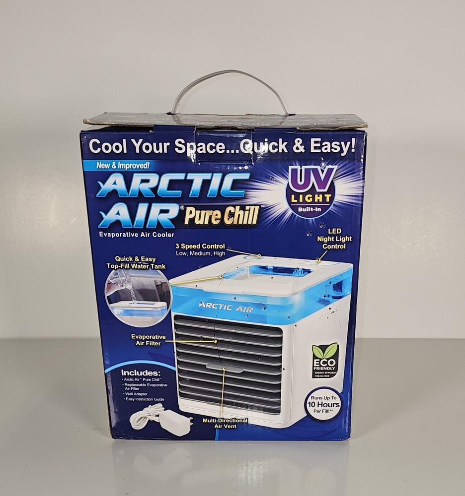 Ontel Arctic Air Pure Chill Cooling TVL2105 multi directional 3 speed open box