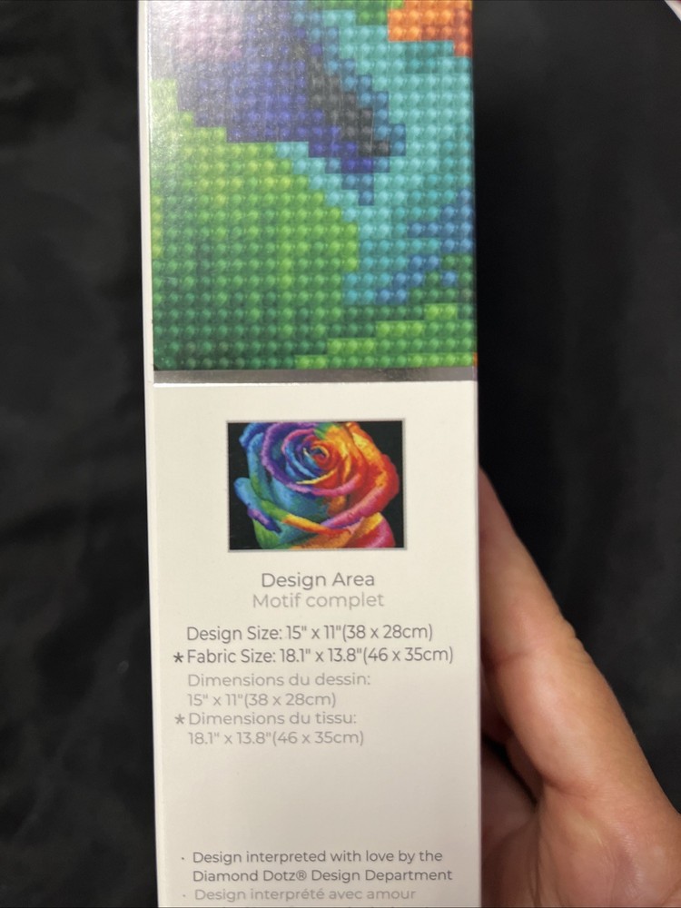 Rose Portrait Diamond Dotz Kit