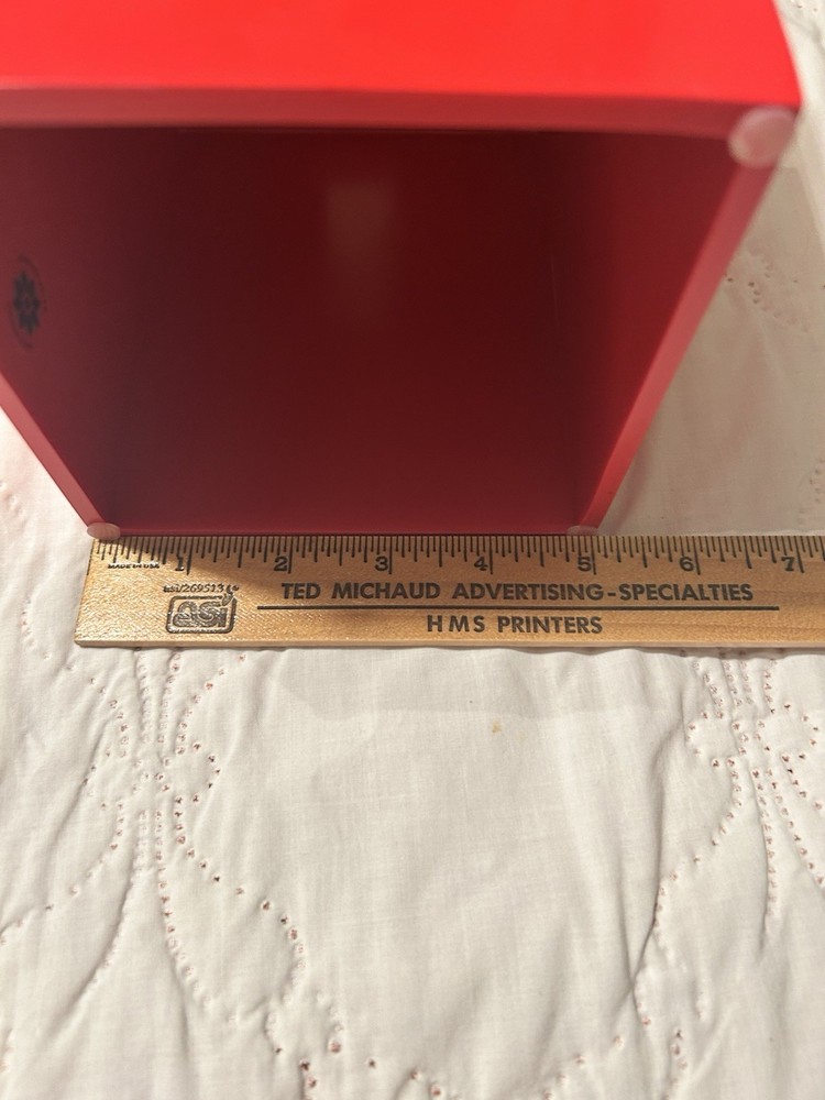 Jonathan Adler Tissue Box Cover Red