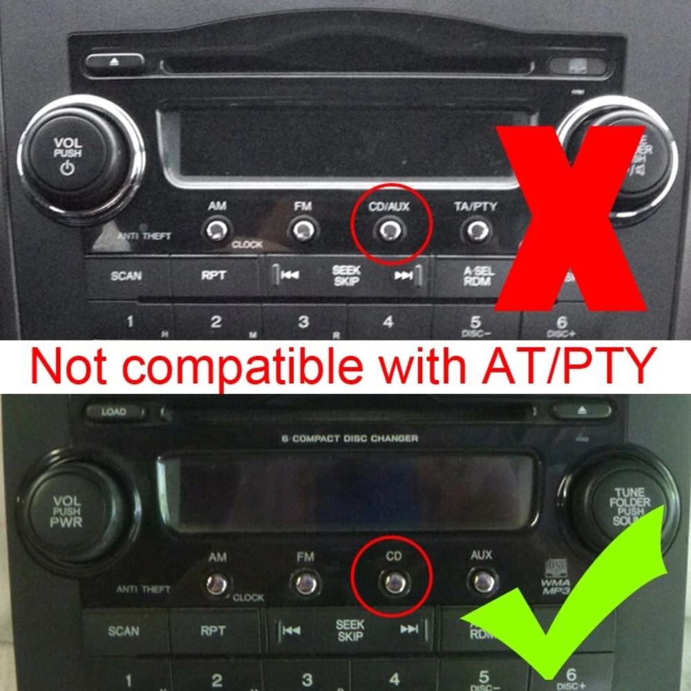 Car Audio USB AUX Input Adapter CD Changer 3.5mm Jack Interface For Honda Accord