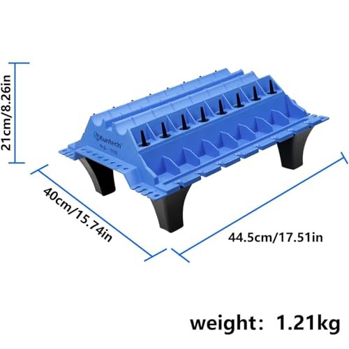 Engine Cylinder Head Organizer Valves Tool,Engine Organizer Parts Blue