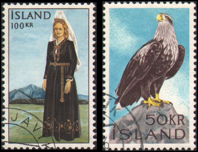 Iceland #378-379 set Used