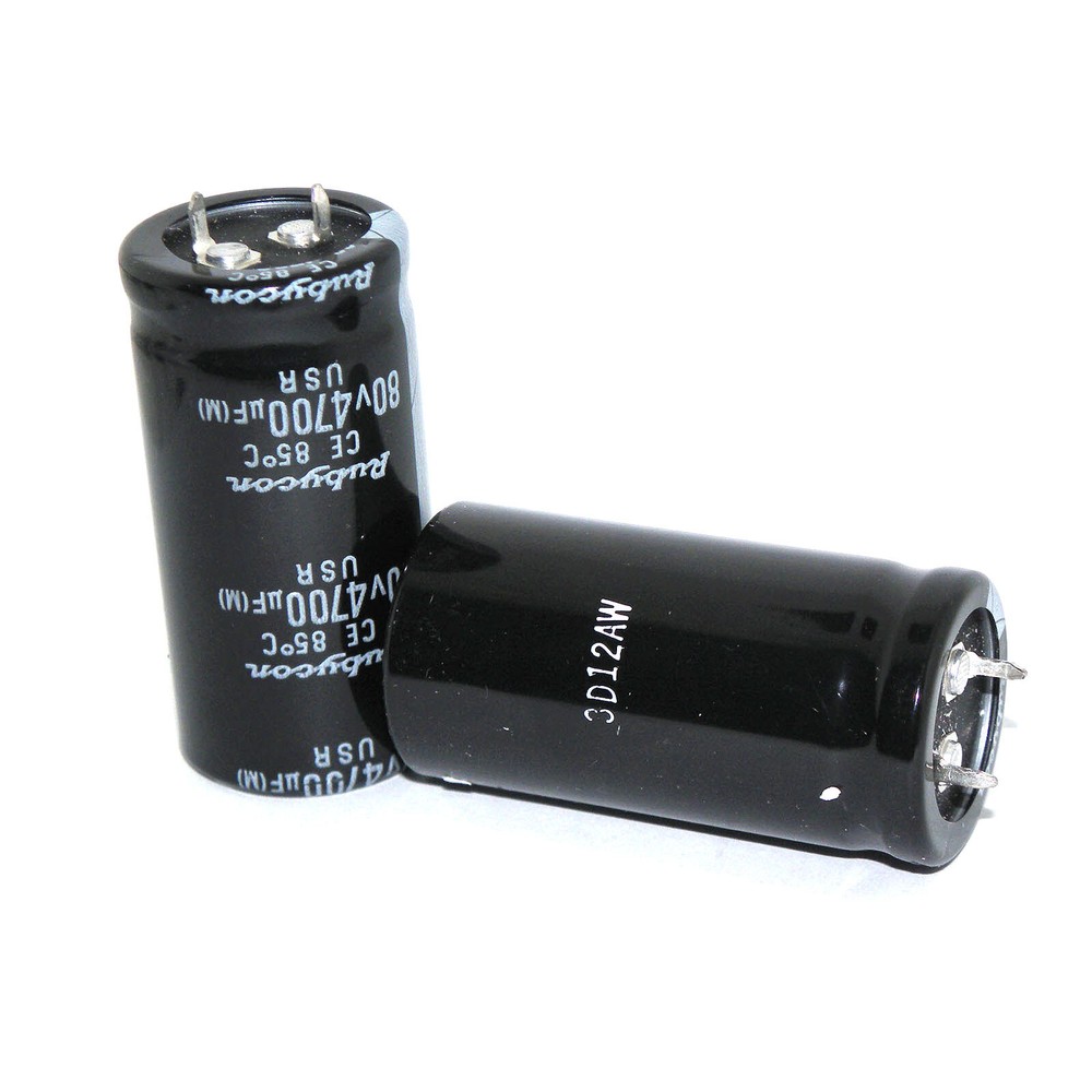 3PCS For Audio Filter 4700uF 80V Rubycon Electrolytic Capacitors