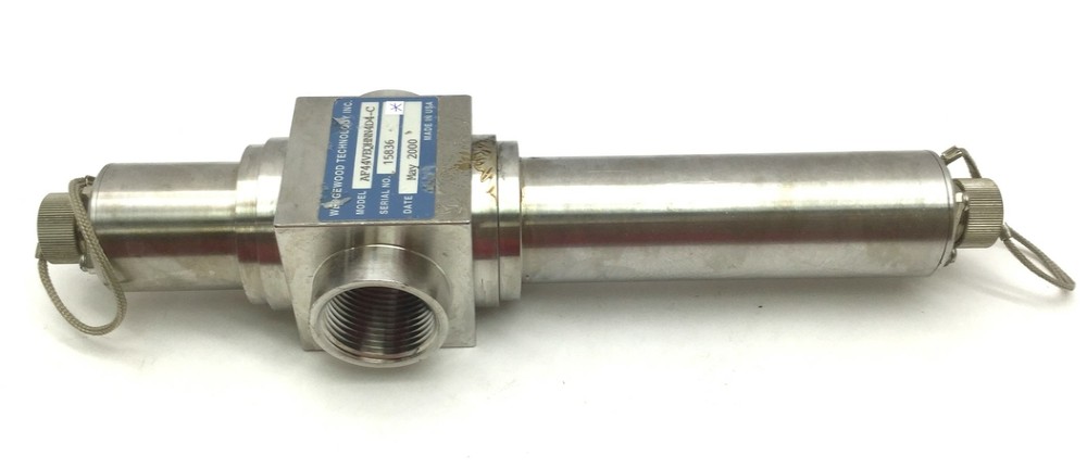 Wedgewood Technology AF44VEQHNN4D4-C Flow Through Inline Sensor 1" NPT