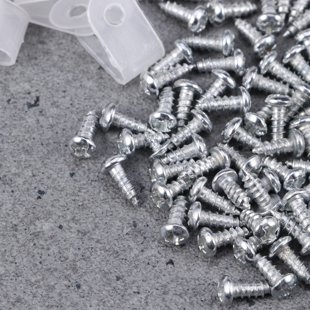 100 Pcs R Type Cable Clips Cord Mounting R-type Wire Holder Clamp