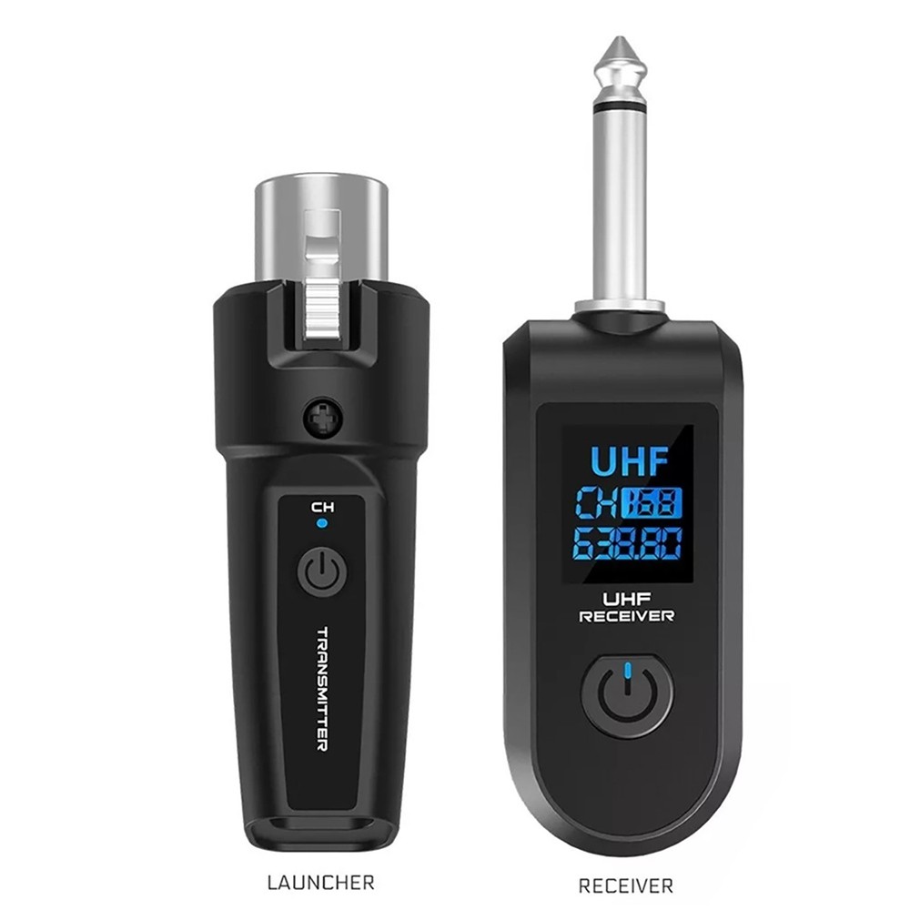 Audio Transmitter&Receiver UHF XLR Adapter For Mic/Mixing Console/Instruments