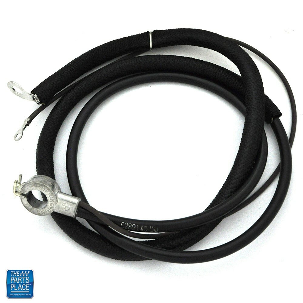 1967 Firebird Trans Am S Battery Cable Positive V8 All Spring Ring EA