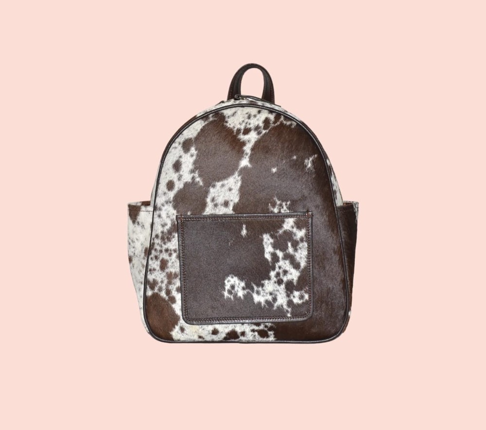 Cowhide Leather Backpack