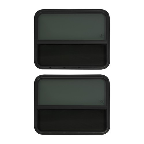 RV Rectangular Window Vertical Slide Window Venting Window Clip-on Mounting