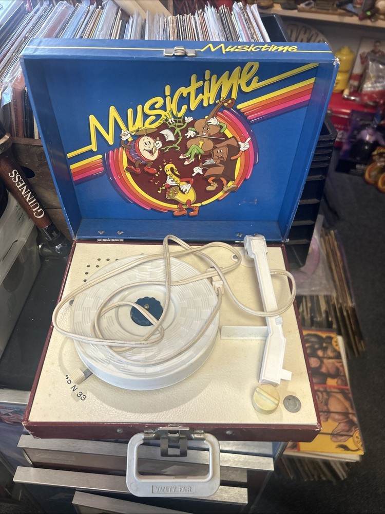 45 Record Player Working Tested Music Time