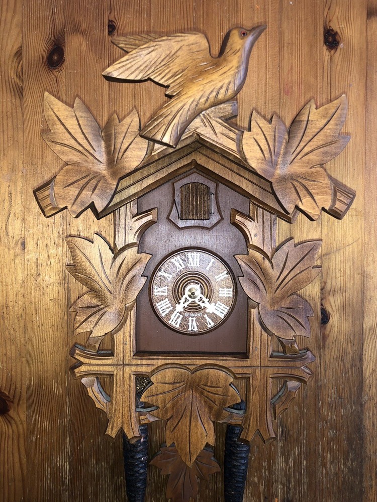 Hubert Herr-Black Forest Cuckoo Clock-Movement Rebuilt-Excellent
