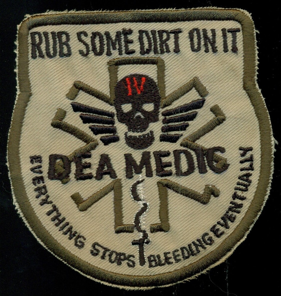 DEA Special Agent Medic Patch AA-1