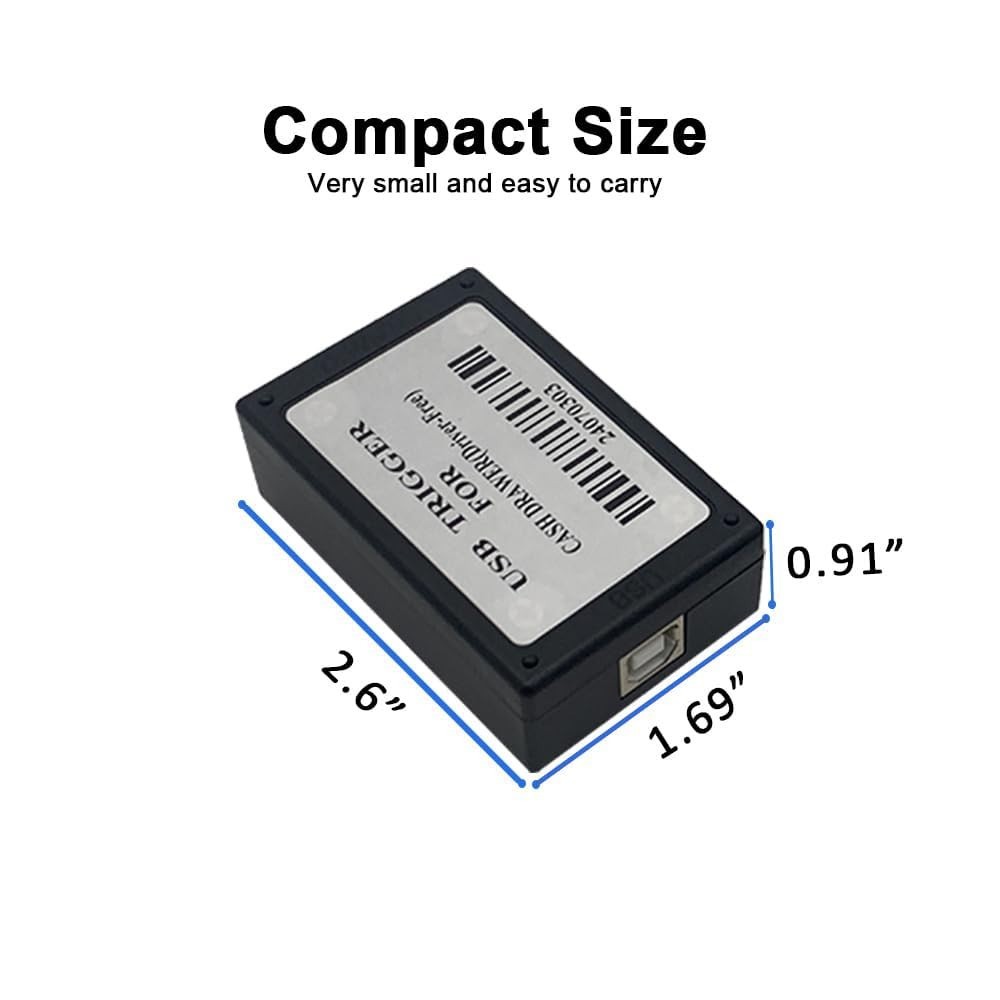 USB Cash Drawer Trigger Suitable for Direct Connection to PC