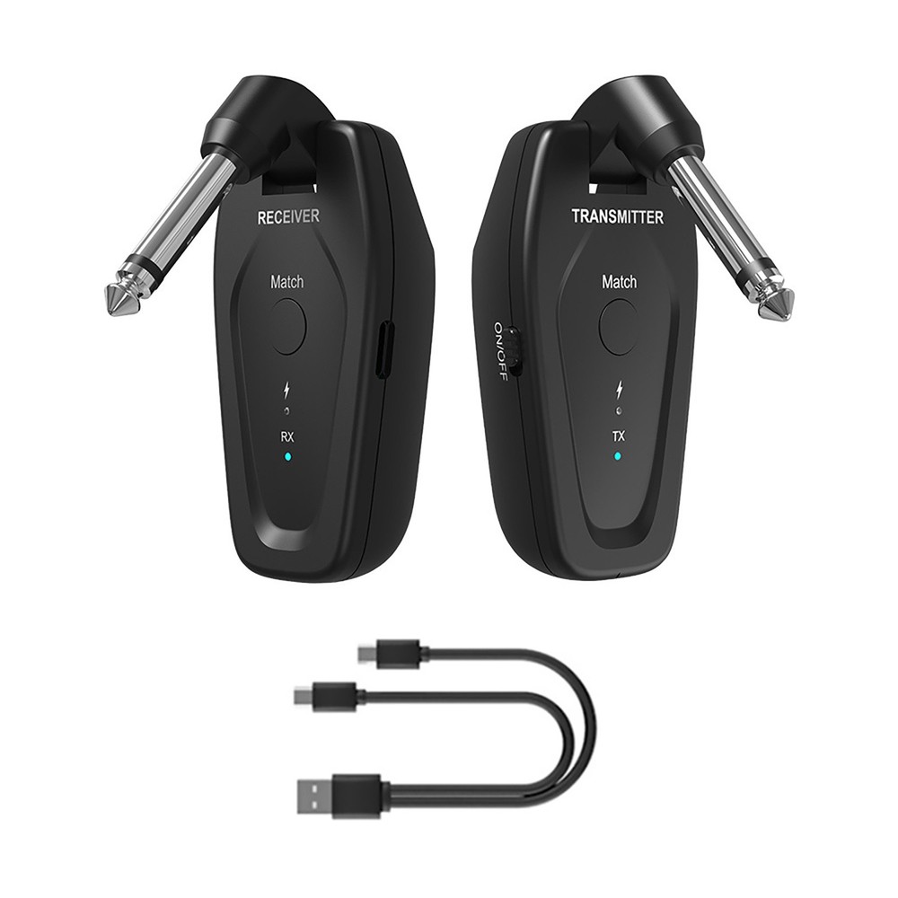 Professional UHF Wireless Guitar System Transmitter Receiver Audio Accessories
