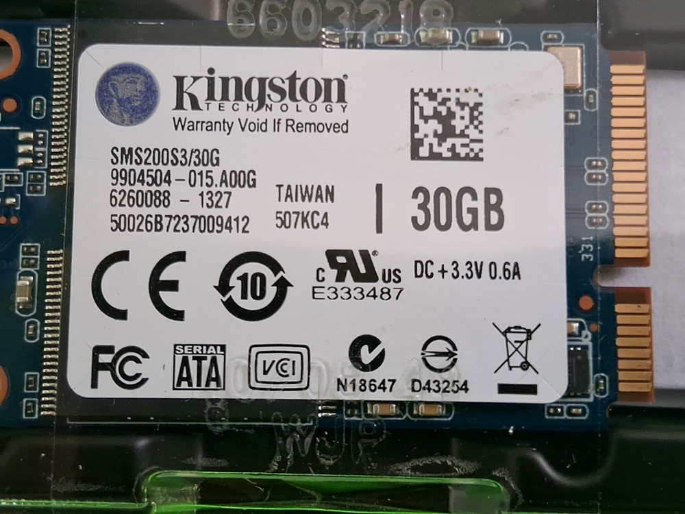 Kingston 30GB (SMS200S3/30G) SSD