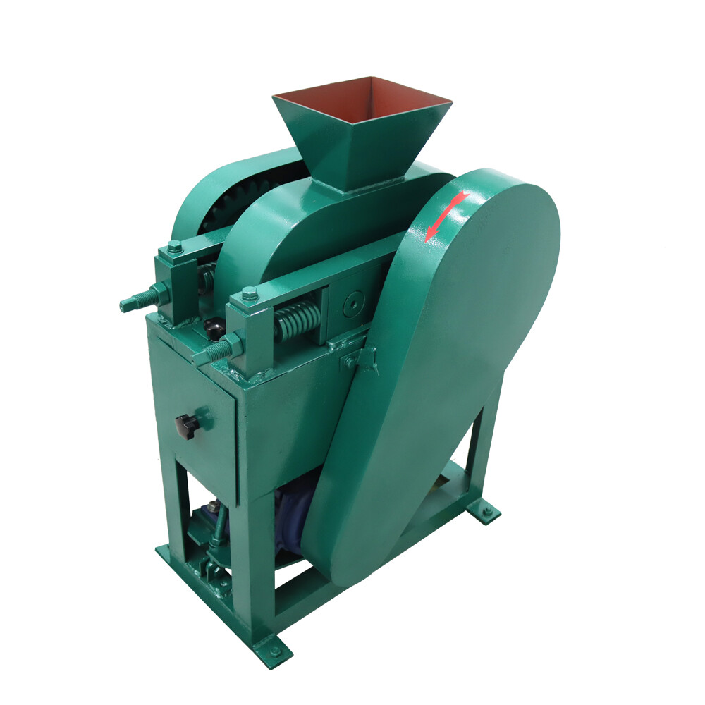 Double Roller Crushing Machine Broken Stone Rock Test Equipment Pulverizer 220V