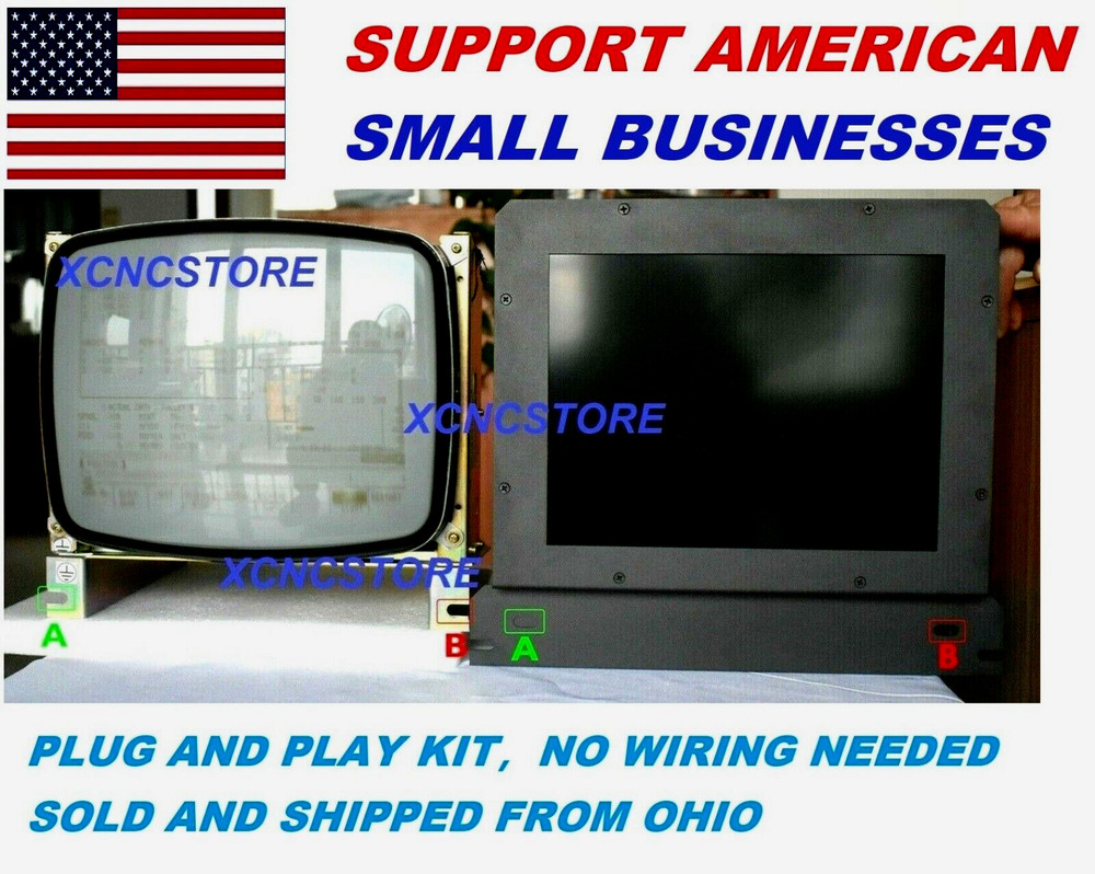 PLUG AND PLAY DIRECT LCD MONITOR FOR Mazak T2 M2 MPLUS TPLUS T32B M32B 12IN CRT