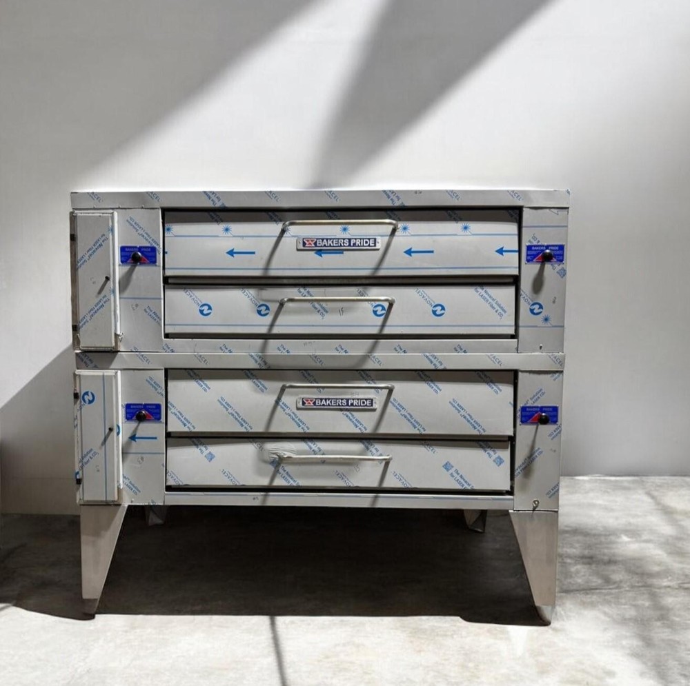 Bakers Pride Y602 Double Deck Pizza Oven-Refurbished