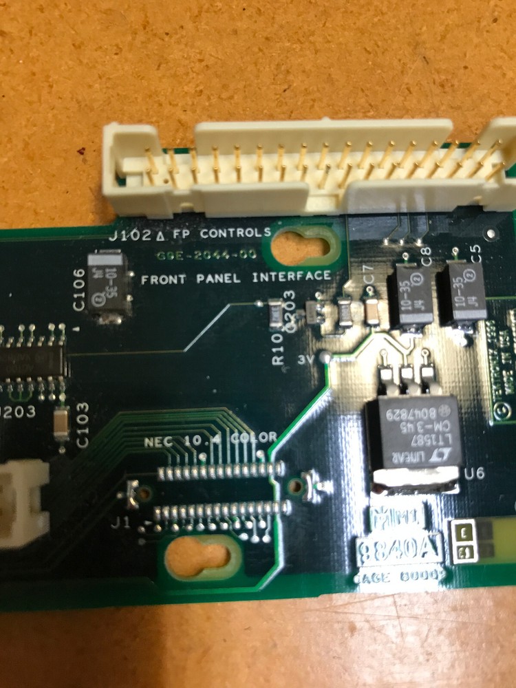 TLA-704 Front panel interface module - working system part-out