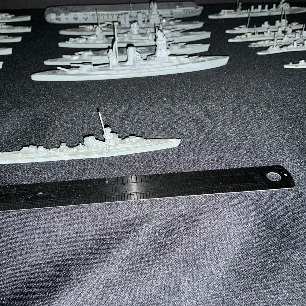 Comet WWII Japanese (18) Recognition Model Ships, 1200 Scale, Circa 1943