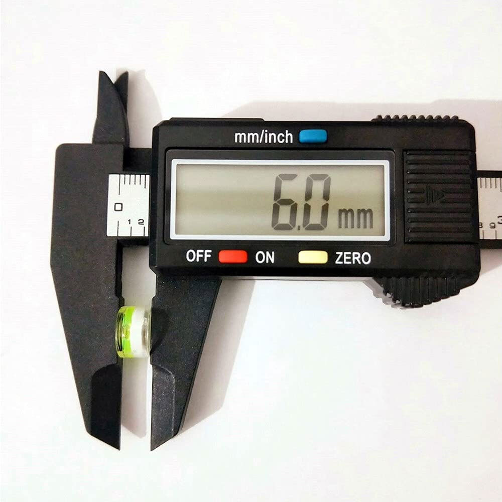 5pcs Mini Circular Precision Spirit Level Set Meter Bubble Horizontal Ruler Tool