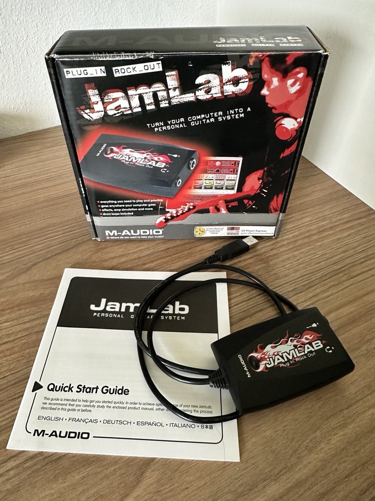 M-audio JamLab USB Guitar Interface