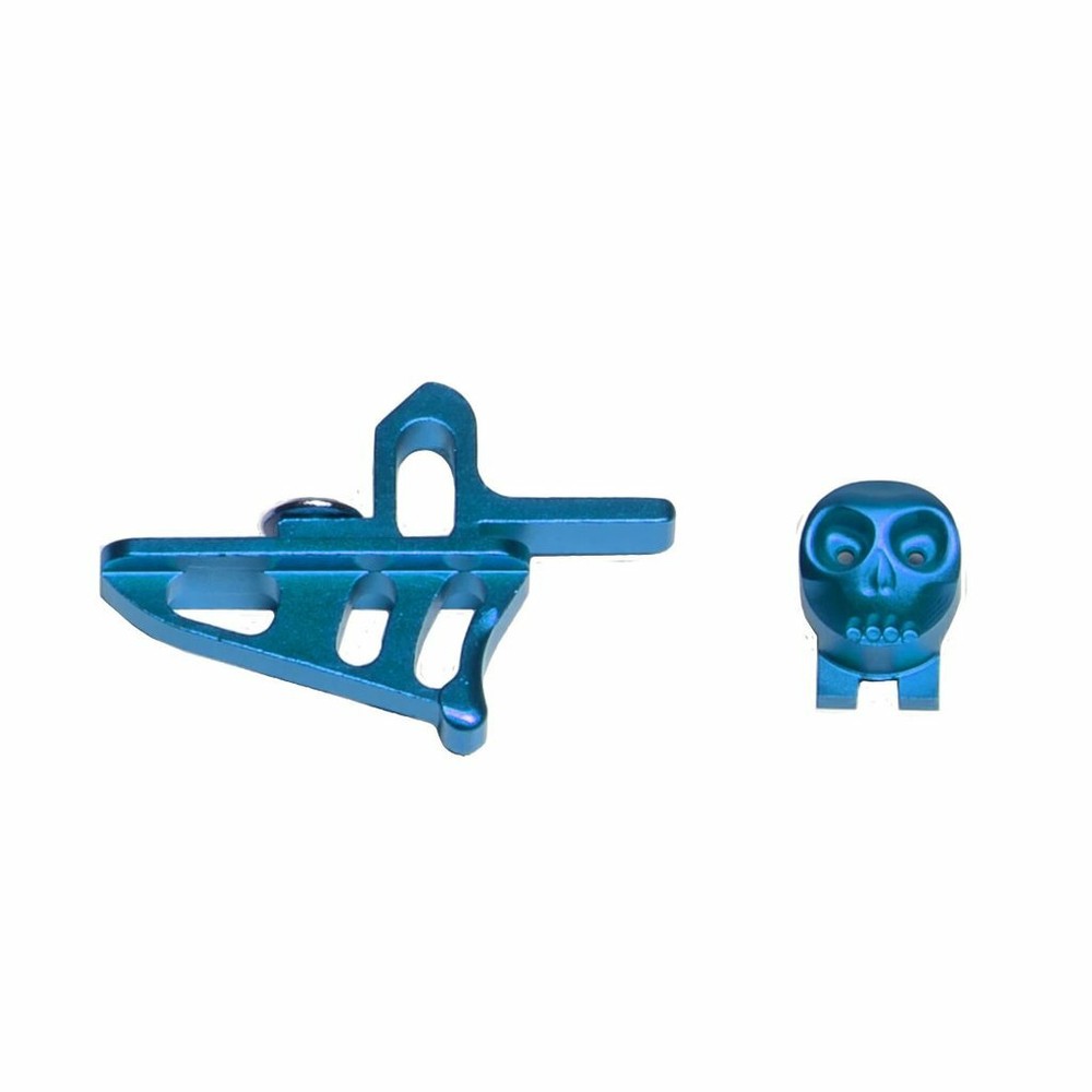 HK Army Skeleton Power Button + Release Trigger LTR/Rotor Kit - Blue