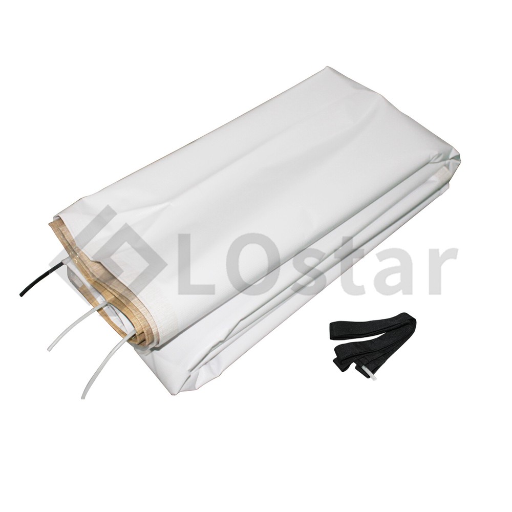 RV Awning Fabric 7'1''-18'1'' Width Camper Awning Replacement Shade Camel Fade