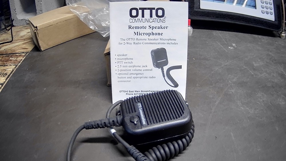 Otto V2-10045 Speaker Mic *NEW*