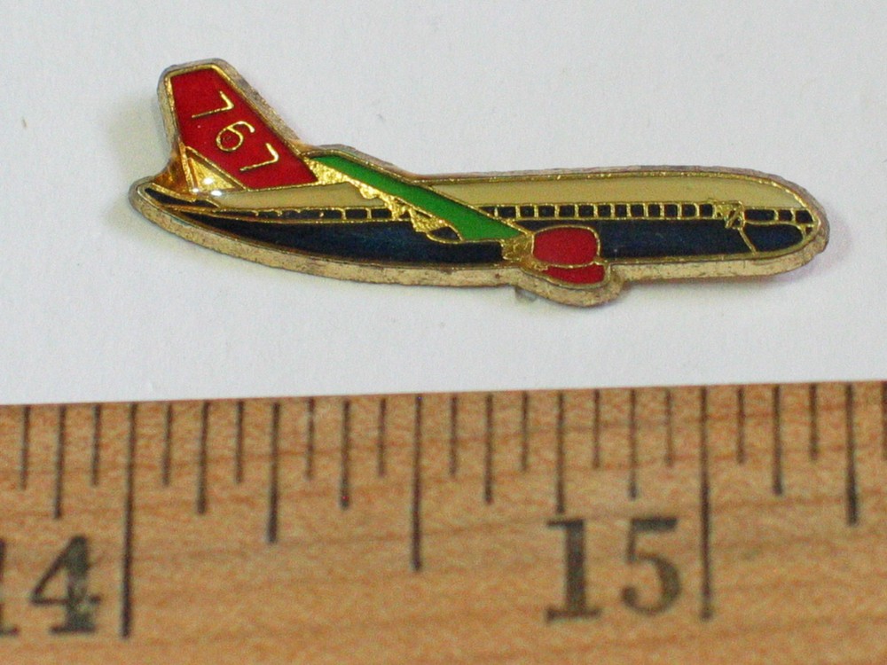 Boeing 767 Aircraft Lapel Pin