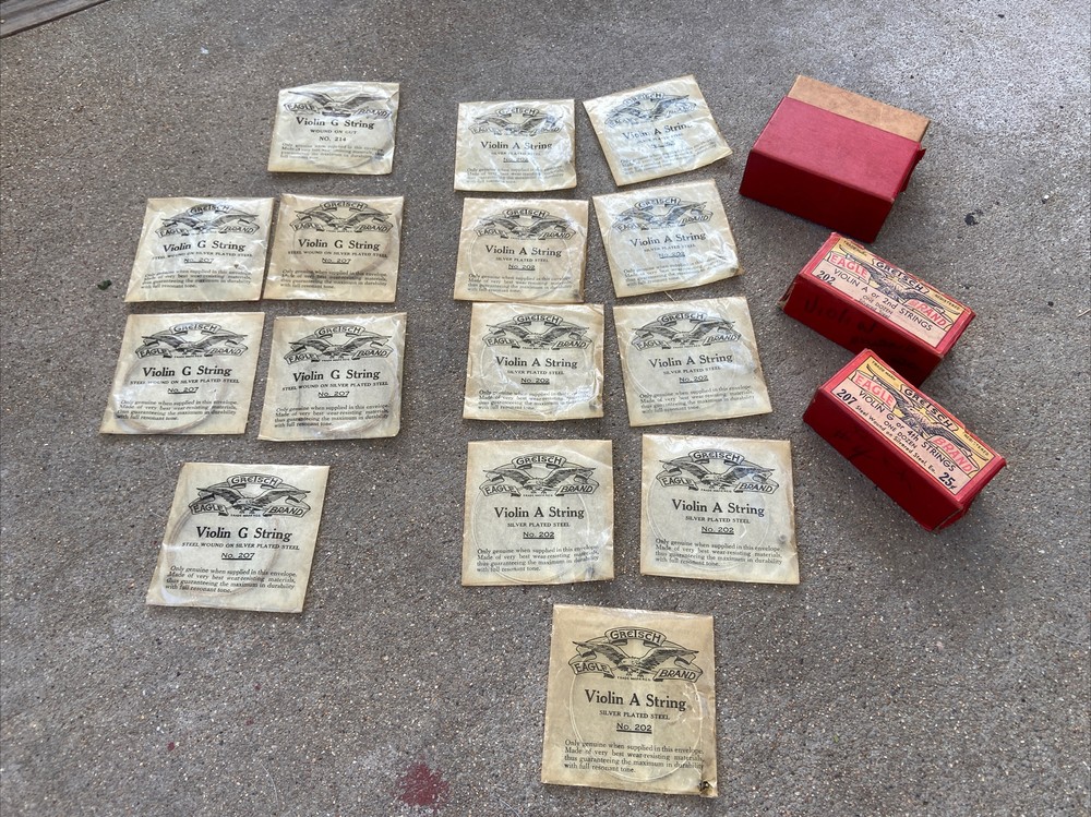 Lot of Vintage Violin Strings - Gretsch