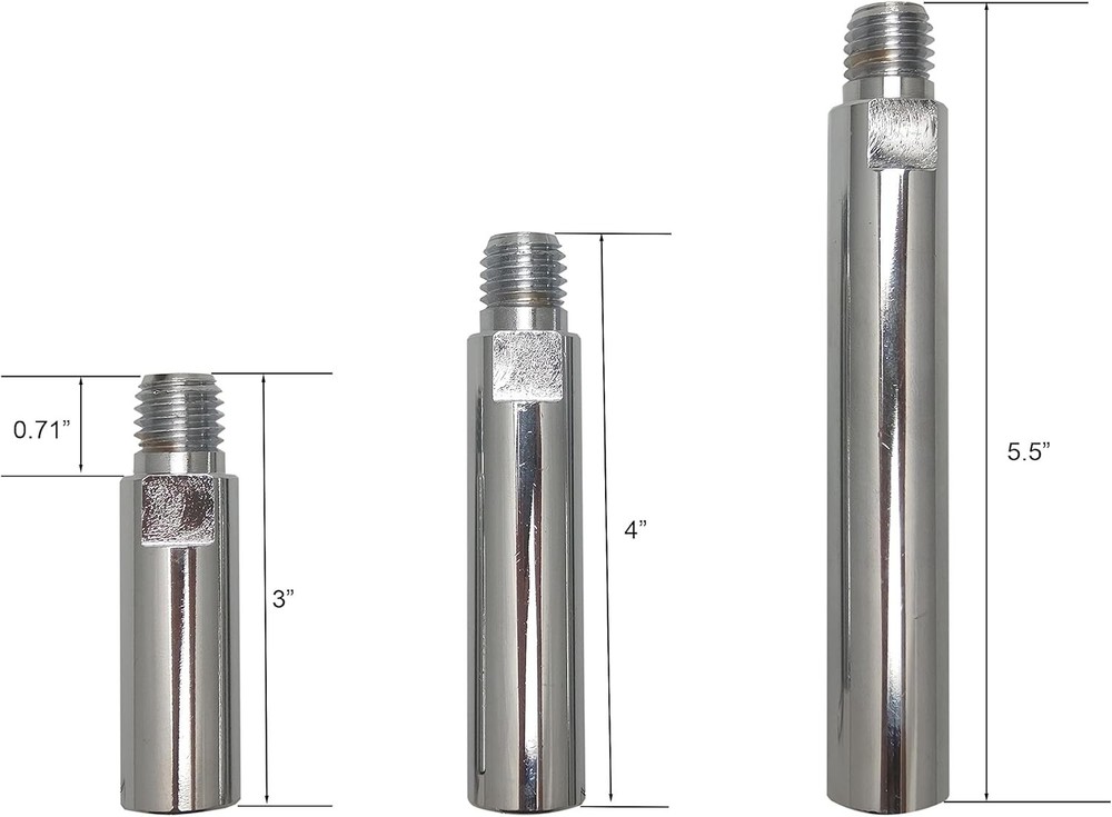 Heavy-Duty 3-Piece Angle Grinder Extension & Accessory Kit