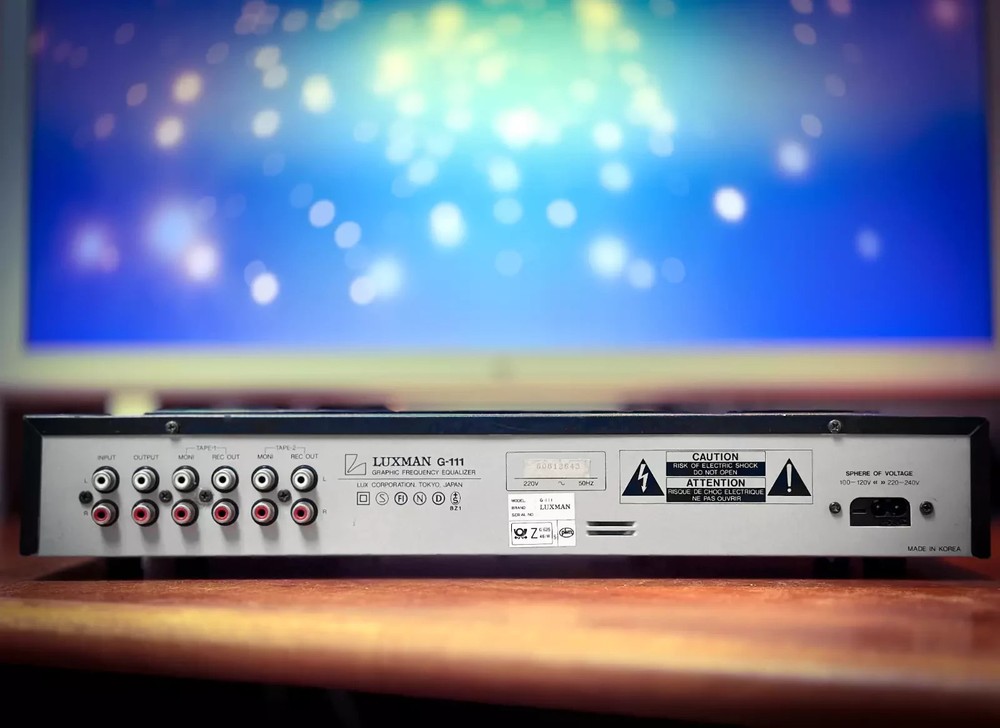 LUXMAN G-111 🌈RaRe🌈 Vintage Stereo Equalizer