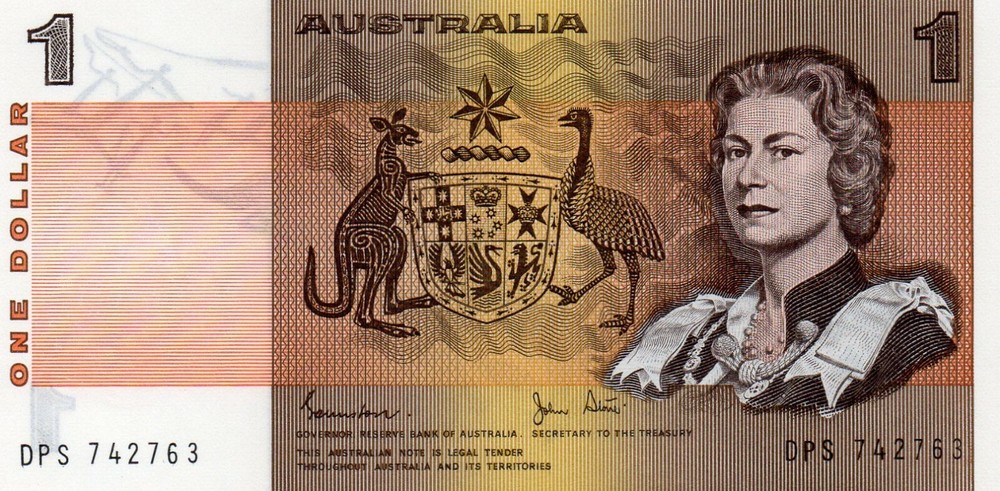 1982 Australian 10 X $1 NOTE LAST PREFIX DPS Consecutive UNCIRCULATED Banknotes