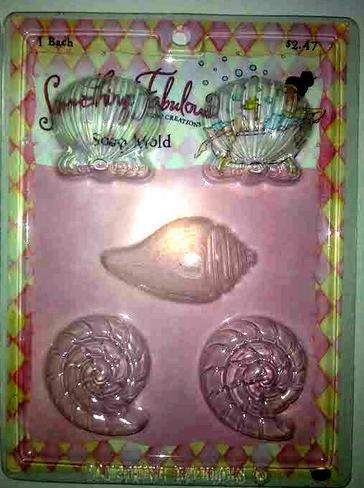 Soap Molds 3 Reusable Clear Sturdy Plastic Shell Soap Molds