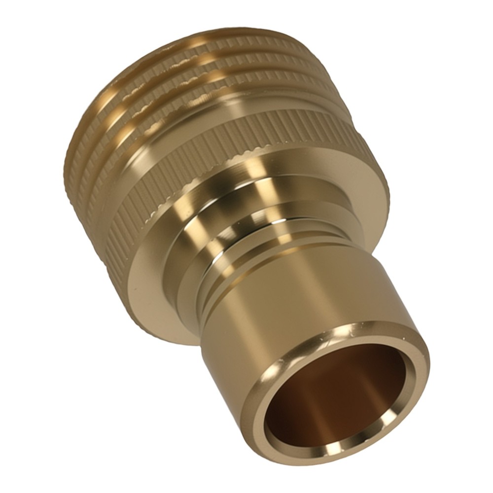 Brass Quick Connect Adapter 3/4" Pressure Washer Fitting Coupler 4Pcs Kit