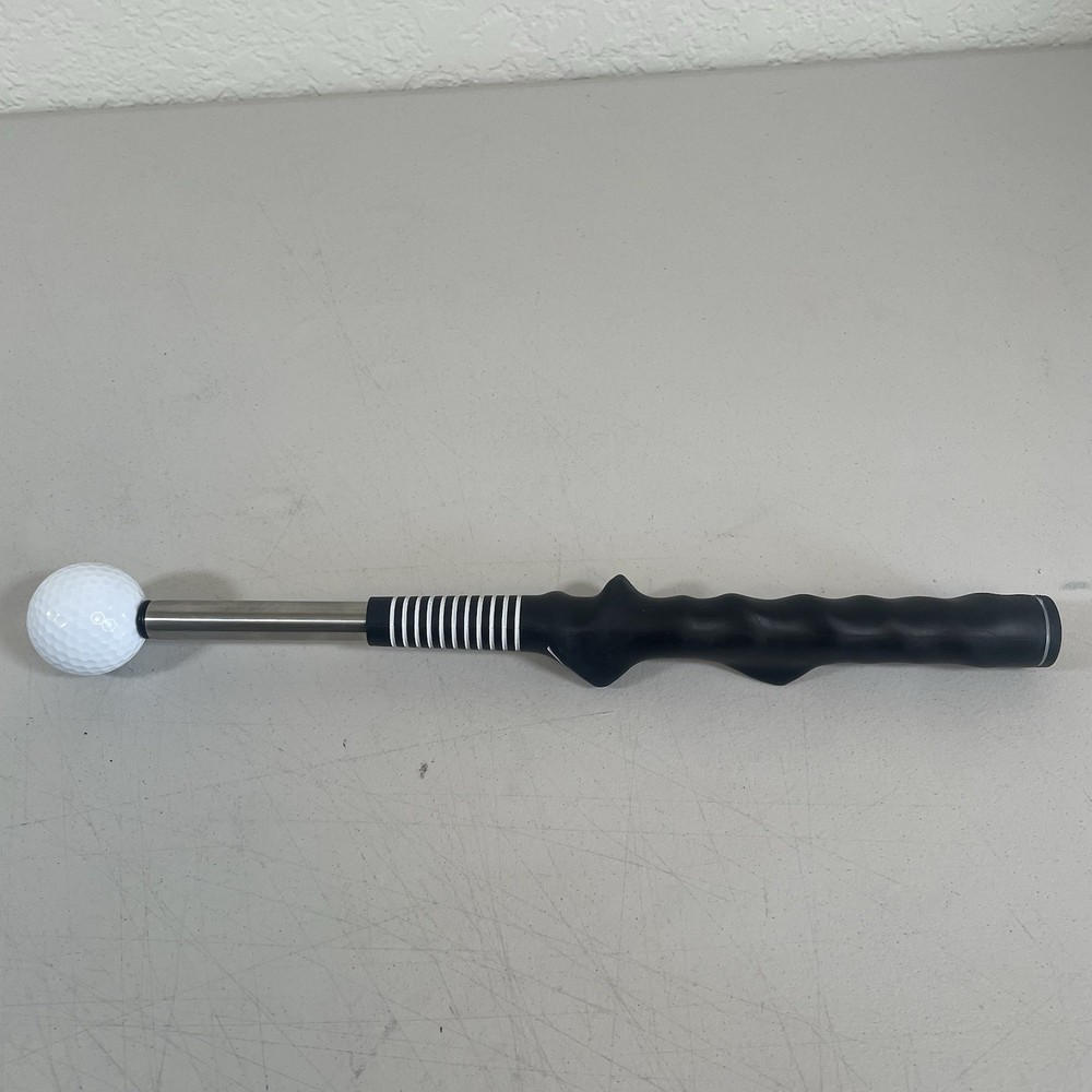 Golf Swing Trainer Practice Training Aid Equipment Automatic Spring Retraction