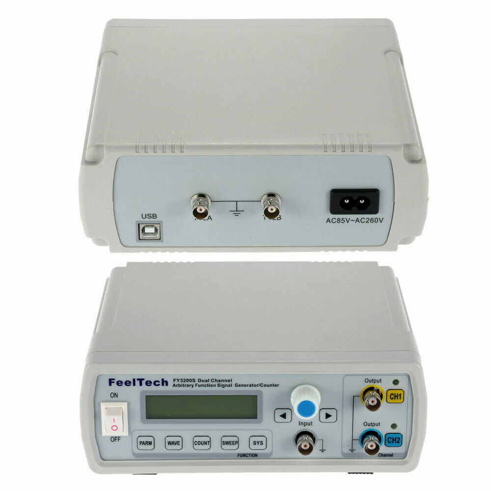 20MHz Dual-channel DDS Function Waveform Signal Generator Counter Arbitrary Wave