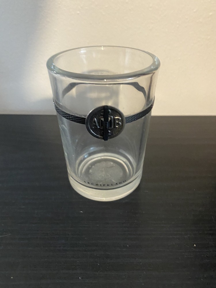 Archipelago Glass Candle Container 4"x2.75" Candle Jar