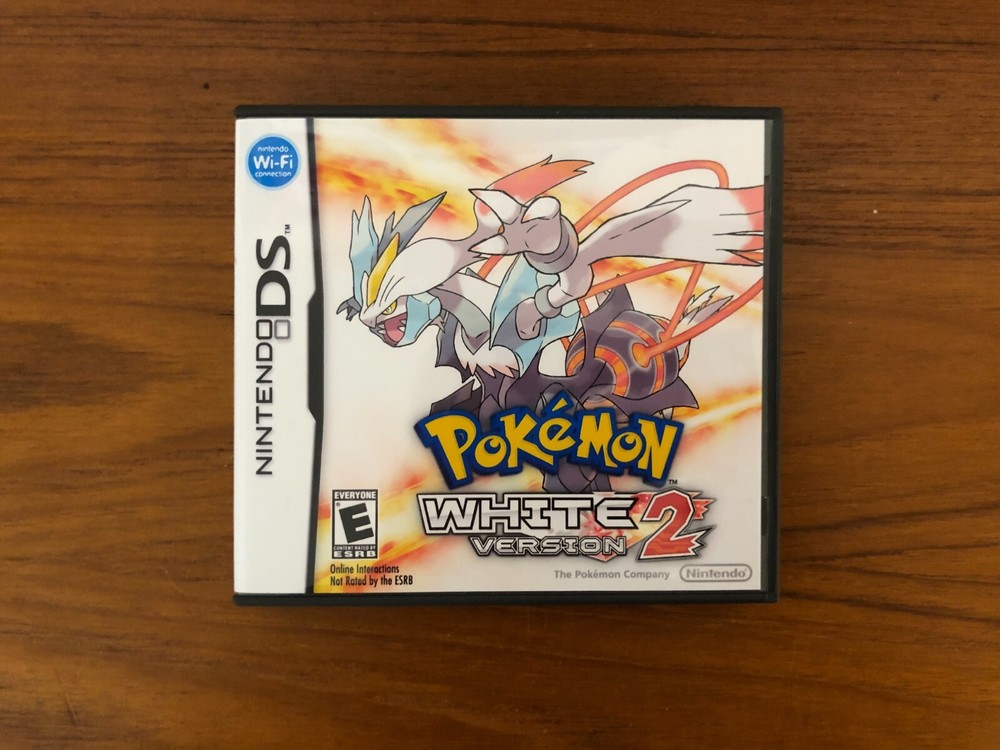 Replacement Case for Pokemon: White Version 2 Nintendo DS