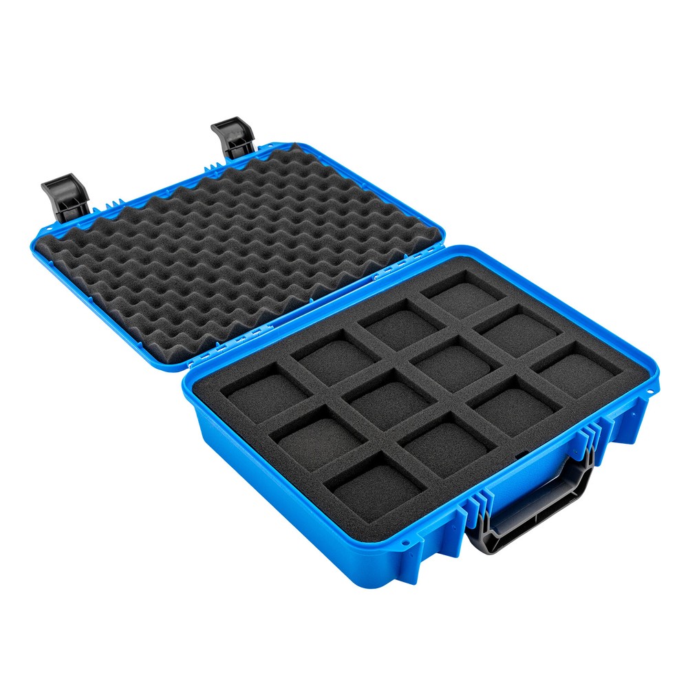 12 Slots Watch Storage Box Suitcase Case Display Storage Case Moisture-Proof