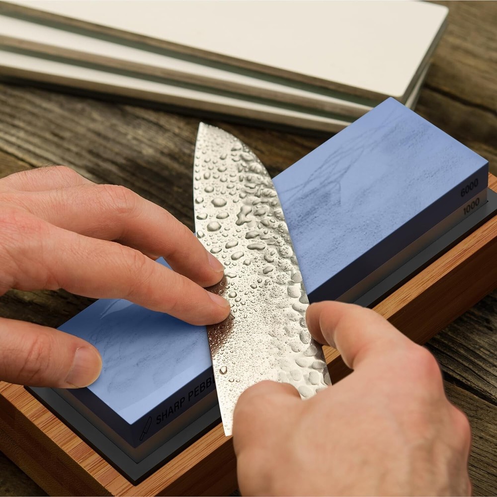 Premium Whetstone Knife Sharpening Stone 2 Side Grit