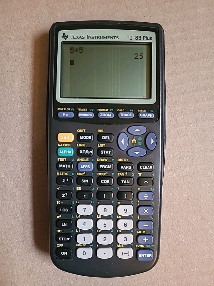 TI-83 Plus Calculator With Cover Tested
