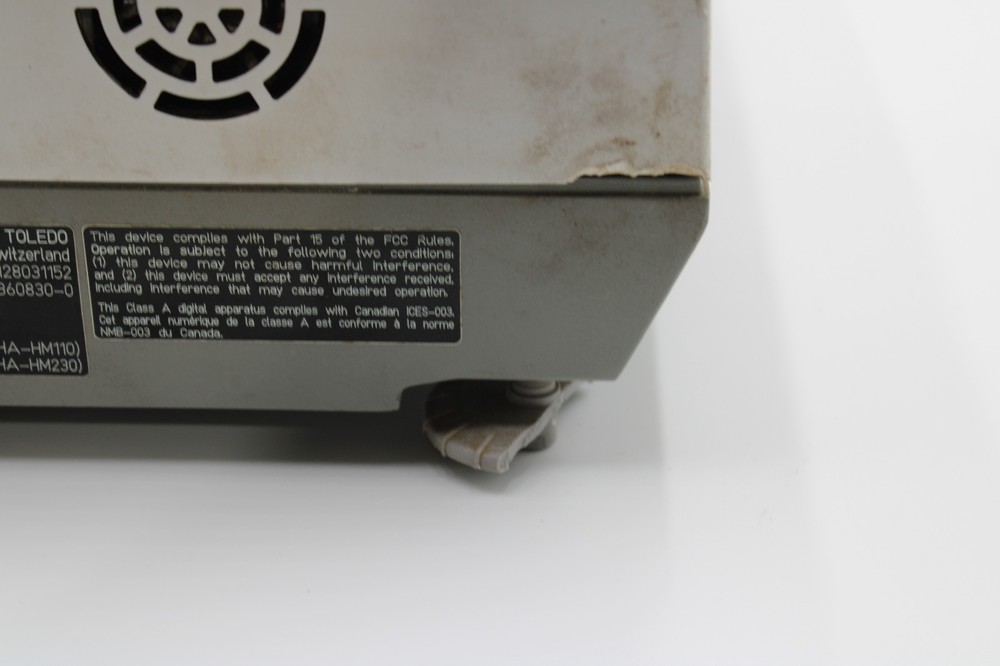 Mettler Toledo HR83 Halogen Moisture Analyzer