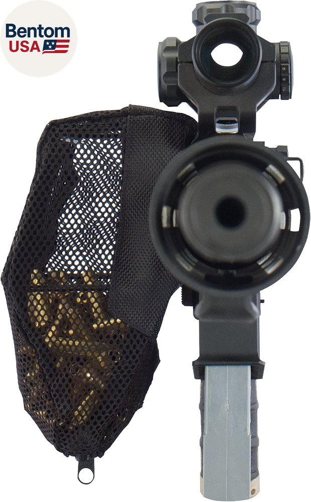 Brass Catcher with Heat Resistent Mesh, Collapsible, Mountable, for Range, Shoot