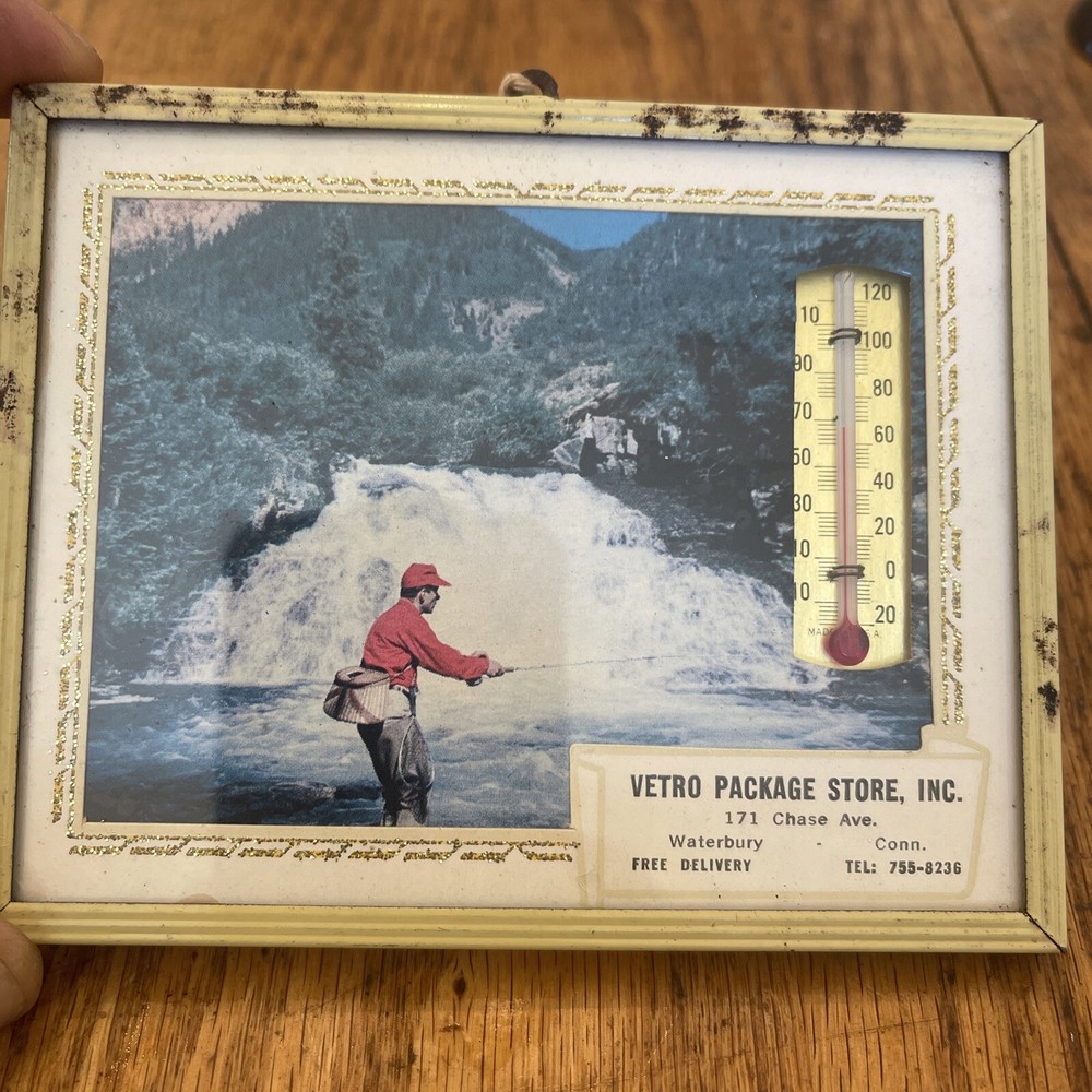 Vetro Package Store Advertising thermometer