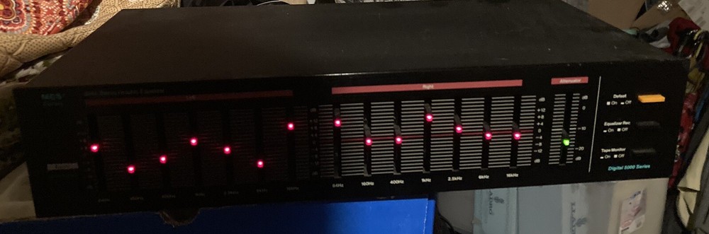 Vintage MCS  3042 -7 Band LED Graphic Equalizer-  Perfect working Condition