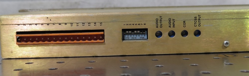 R193279 Zetron Model 38 Repeater Tone Panel