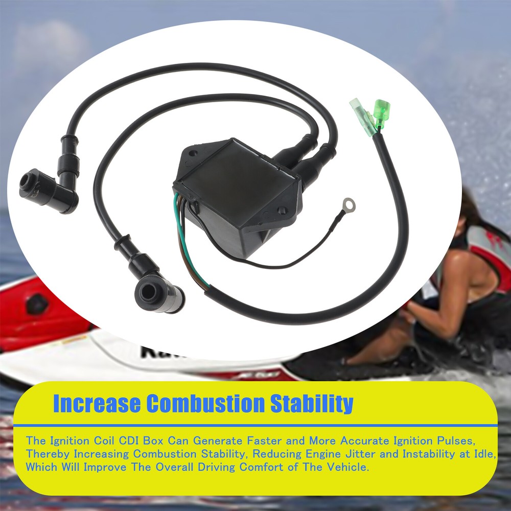 Ignition Coil Electronics CDI Module Box Fit for Kawasaki Jet Ski SC 1991-1995